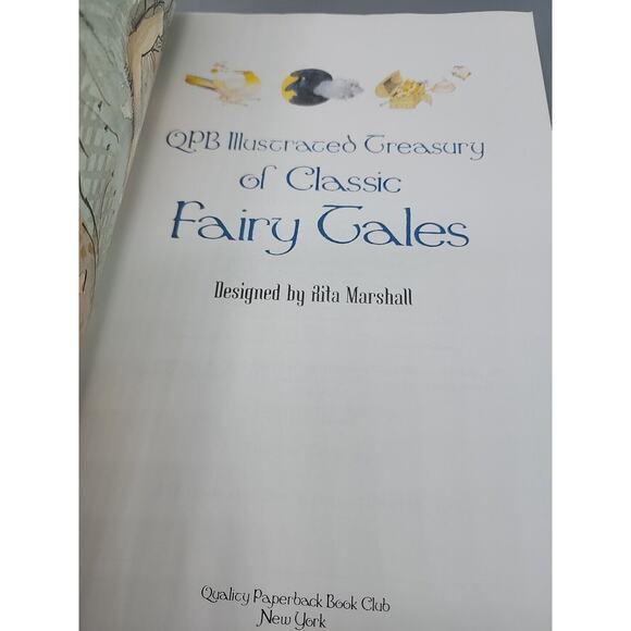 Treasury Of Classic Illustrated Fairy Tales (2003) Paperback QPB - Picture 3 of 16
